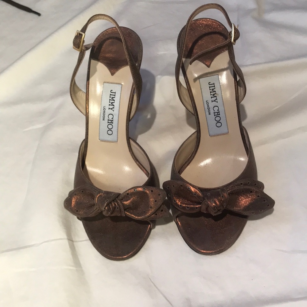 Jimmy Choo sling back heels